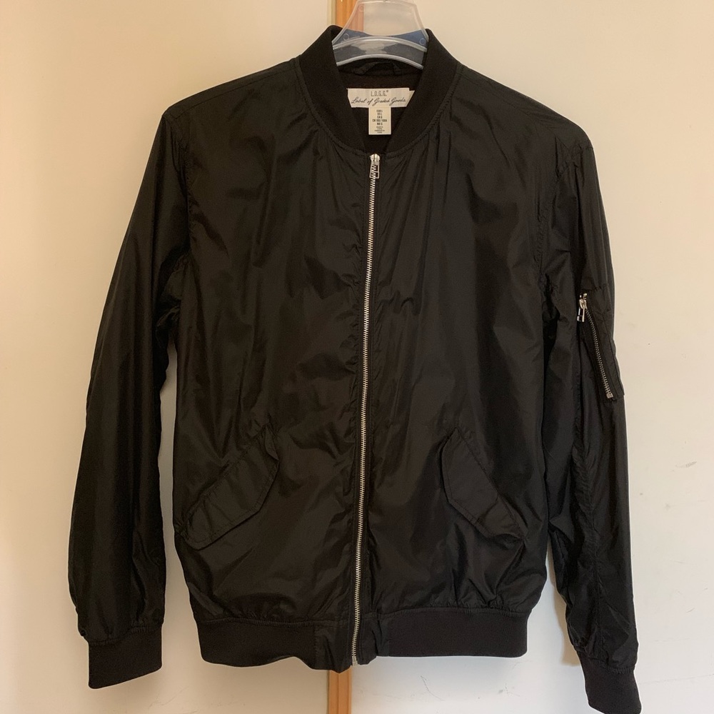 H&M Men’s Black Bomber Jacket